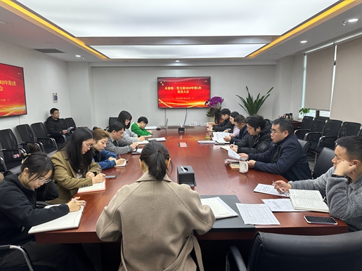 本部第一黨支部召開支委會和黨員大會傳達(dá)學(xué)習(xí)公司2025年工作會議暨三屆六次職工代表大會等會議精神